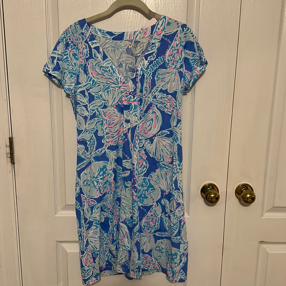 NWT Lilly Pulitzer Amina cap sleeve dress